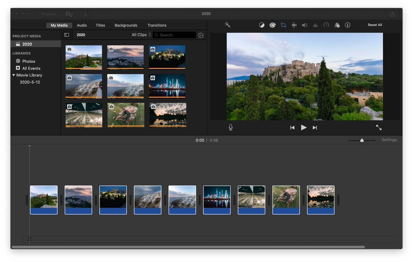 what is the best film editing software for a mac